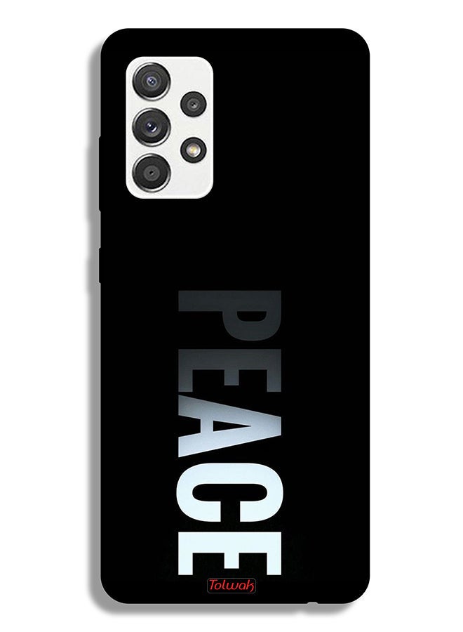 Tolwak Samsung Galaxy M32 5G Protective Case Cover Peace - Image 1