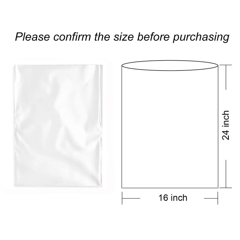 Morepack 16x24 Inches Cellophane Bags for Gift Baskets,Clear Cellophane Basket Bags 5 Pieces - Image 2