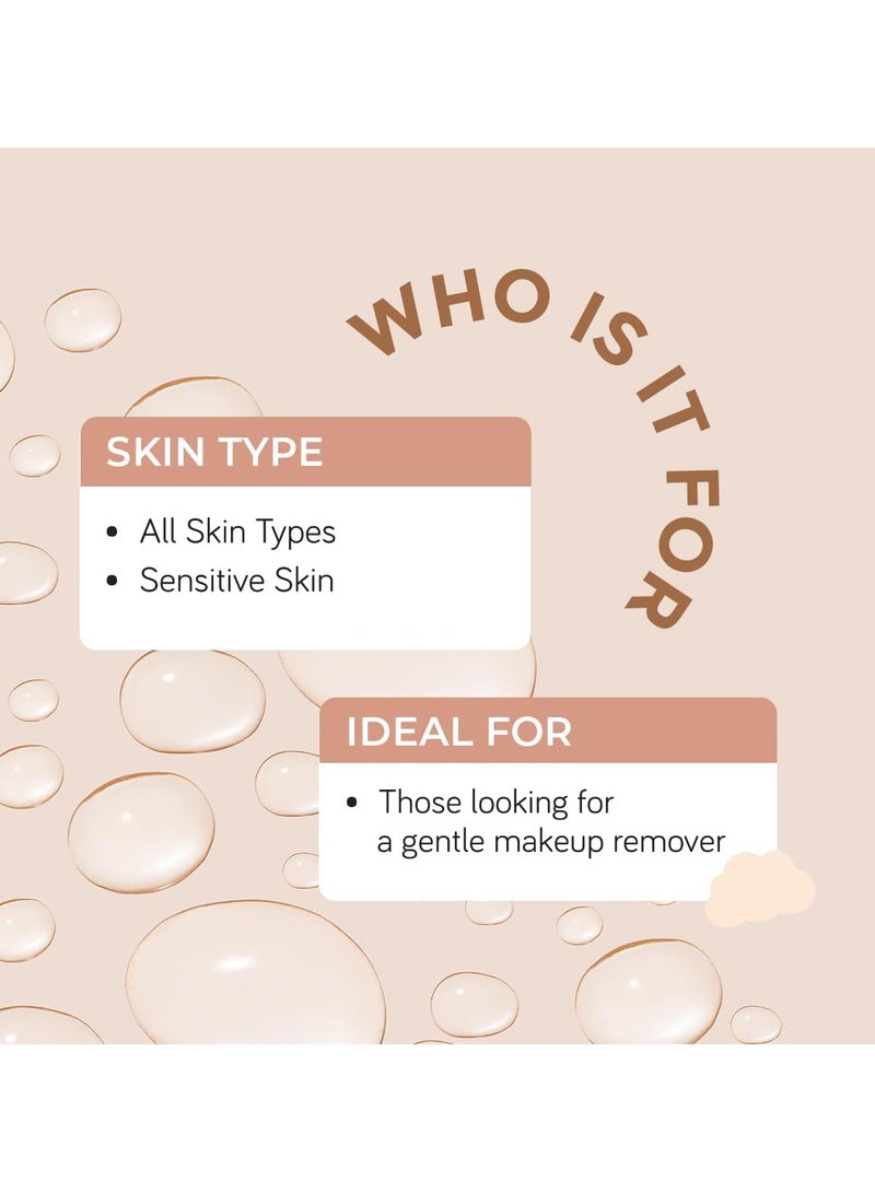 Moody Derma Soothe Makeup Remover Micellar Water With Rice & Ceramide | Micellar Cleansing Water | Makeup Remover Spray | Makeup Remover Mist| Alcohol-Free, Paraben Free, Cruelty-Free Gentle Micellar Water 110 ml - Image 4