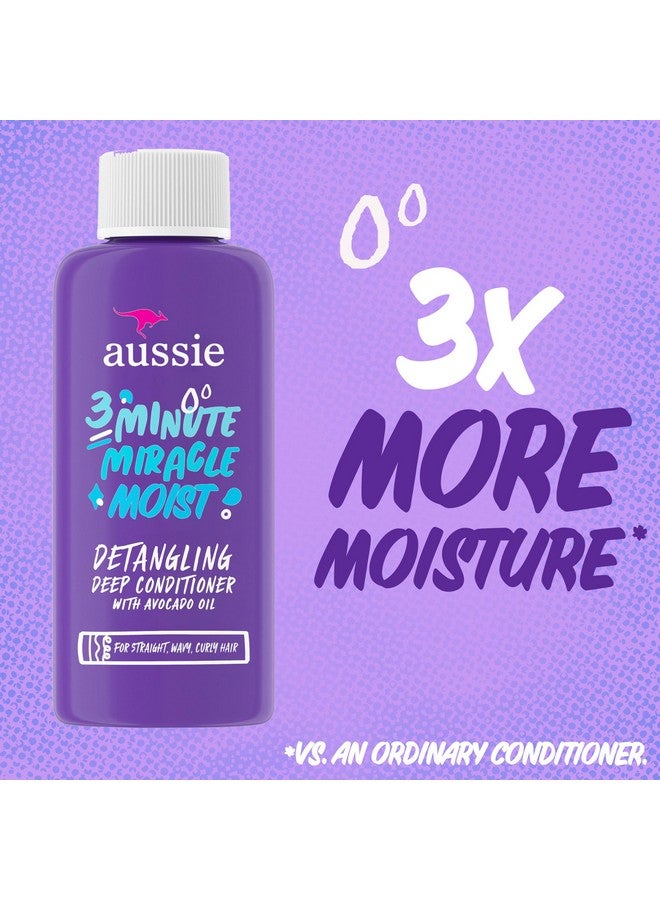 Aussie 3 Minute Miracle Moist Deep Conditioning Treatment, 1.7 Fl Oz - Image 1