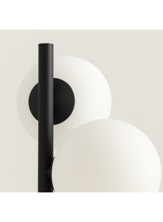 كلوك لمبادير اسود قاعدة رخام - ٥ طرف - Image 2