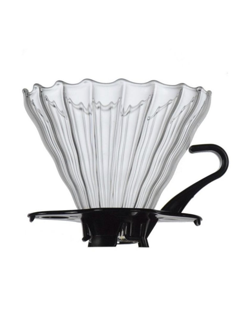 ماس طقم تقطير القهوة V60 طقم تنقيط مكون من 8 قطع طقم قهوة متخصص أدوات صنع القهوة الاحترافية طقم قهوة باريستا بالتنقيط - Image 4