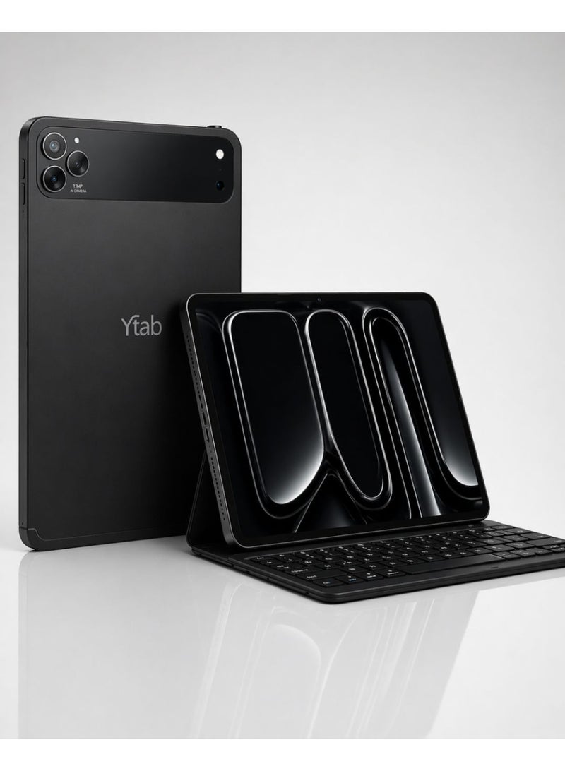 ي تاب جهاز لوحي للأطفال Y90PRO1 10.1 بوصة مع مجموعة ملحقات كاملة – لوحة مفاتيح، فأرة، قلم، حقيبة - Image 1