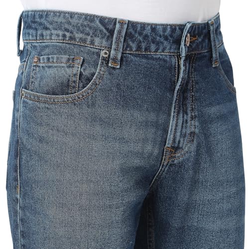 Spykar Men's Ricardo Straight Fit Mid-Rise Casual Jeans - Image 3