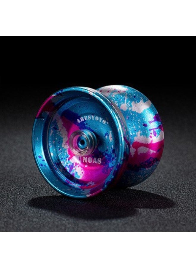专业悠悠球比赛专用溜溜球雪花合金儿童新手高级yoyo球超长睡眠2a-颜色:NOAS迷彩蓝-规格:默认  - Image 1
