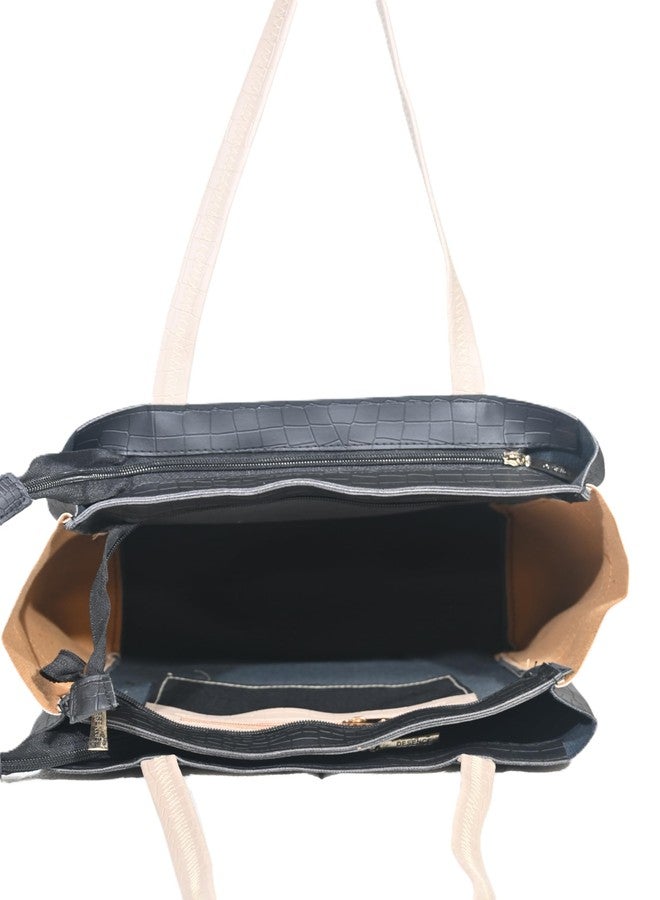 Donicy Crocodile Partten Handbag - Image 4