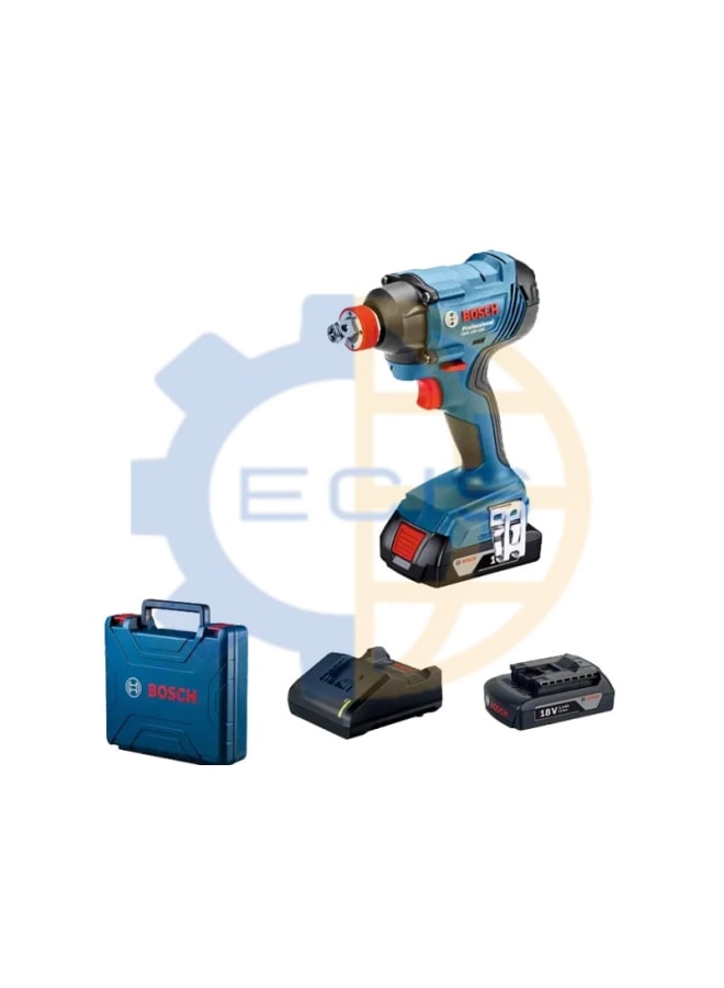 بوش امباكت بطارية 2/1 بوصة 180نيوتن-2بطارية 18 فولت بوش ماليزي