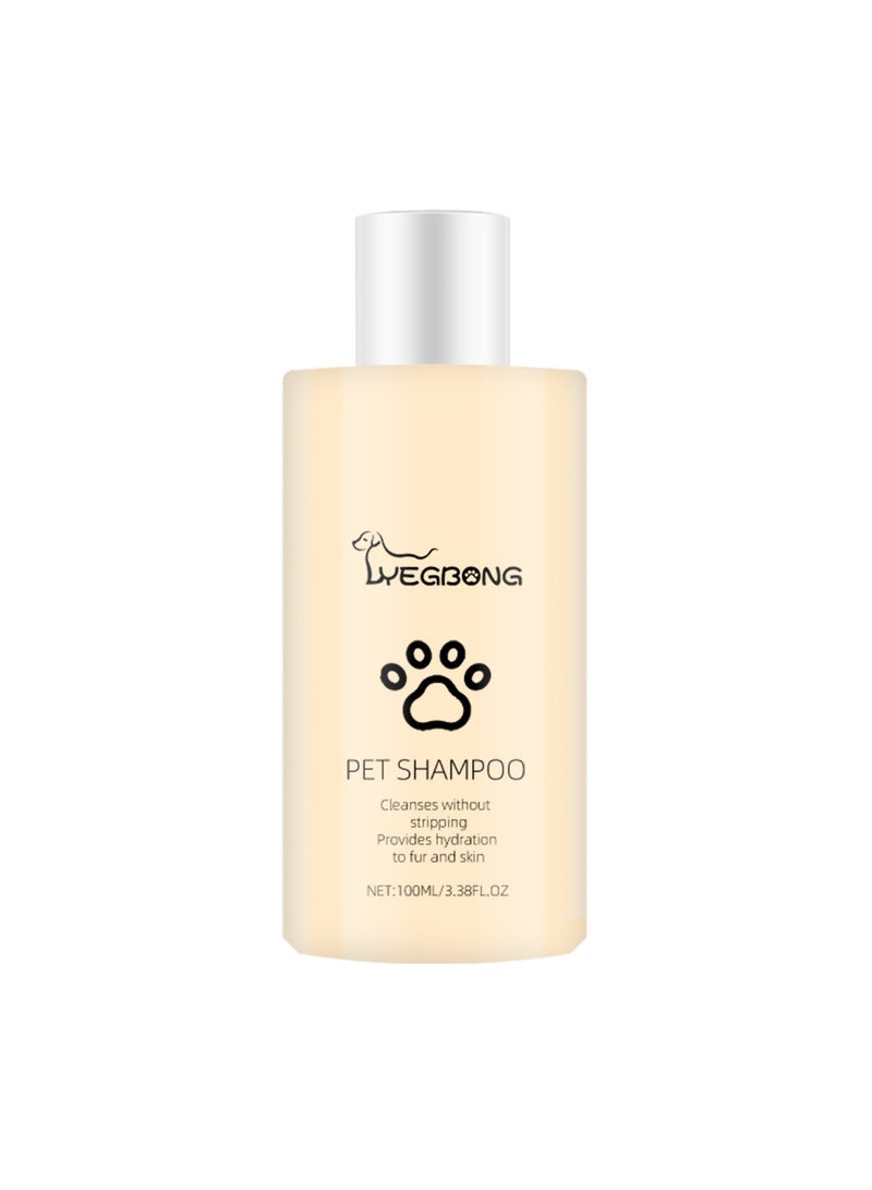 Yegbong Pet Shampoo Gentle and cleansing shampoo for cats and dogs with smooth, non-tangled hair 100ml - Image 1