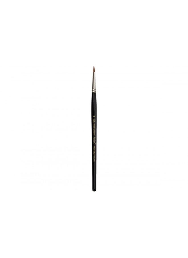 Winsor And Newton Series 7 Kolinsky Sable Brush, Round Sh #0