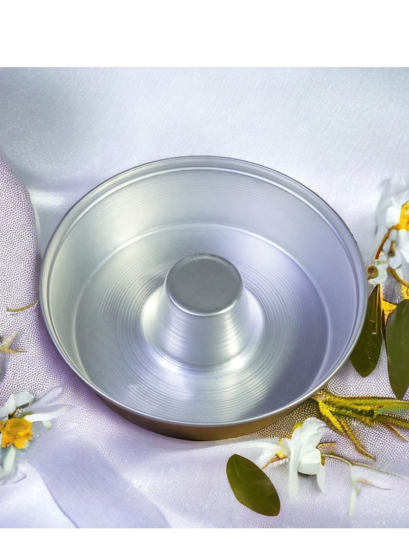 Silver aluminum cake pan 9x31 - Image 3