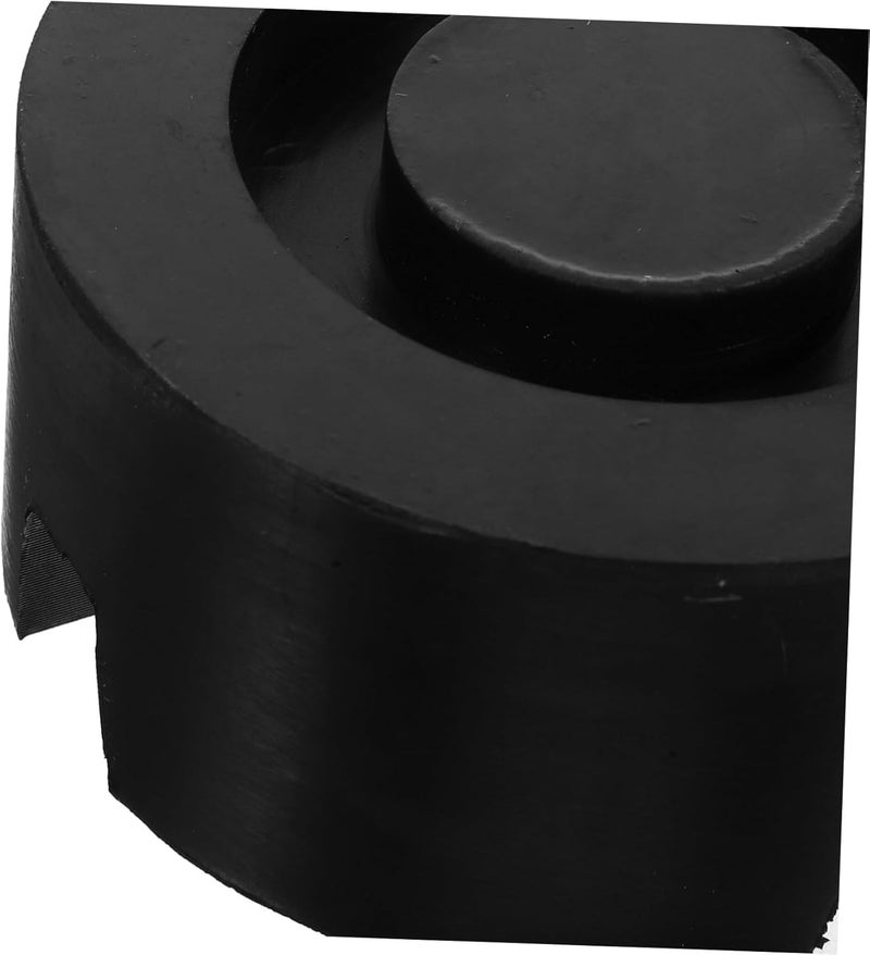 DOITOOL 2pcs Rubber Jack Pads Antislip Design for Safe Vehicle Lifting Support Blocks for Car and Rv Lightweight and Portable - Image 3