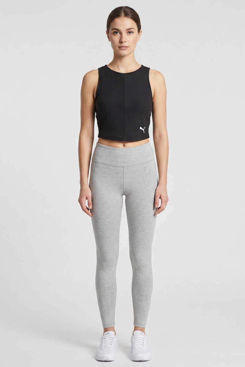 PUMA Women Tight Fit Sleeveless Training Tank Top, Black - Image 2
