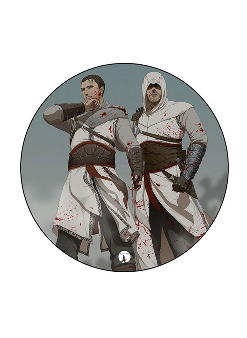 Video Game Assassin'S Creed Printed Mouse Pad Multicolour