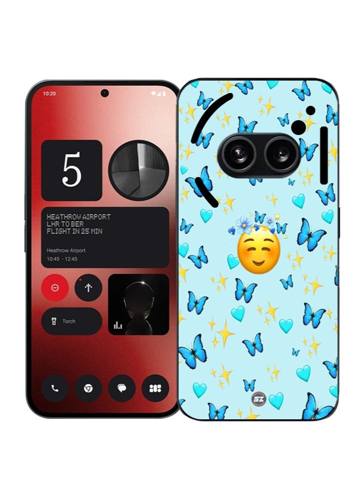 Service Zone Protective Mobile Back Cover So Cute Pretty Emoji For  Nothing Phone 2A 5G - Image 1