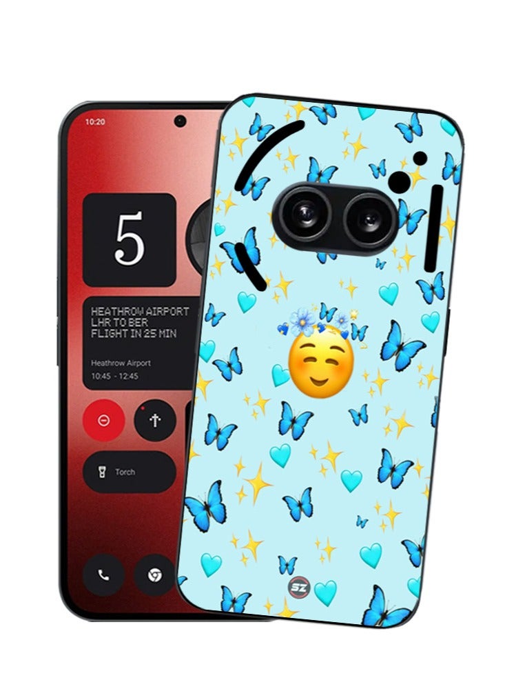 Service Zone Protective Mobile Back Cover So Cute Pretty Emoji For  Nothing Phone 2A 5G - Image 3