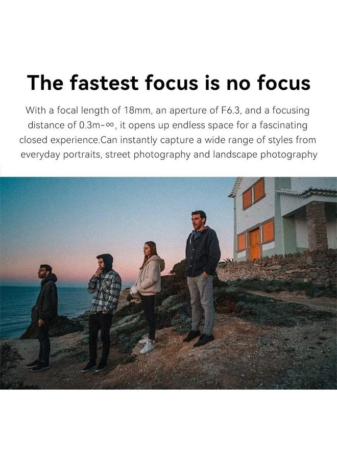 7artisans - 7artisans 18mm F6.3 Mark II UFO APS-C Prime Lens, Compatible with Sony E-Mount Mirrorless Cameras A5000 A6000 A6100 A6300 A6400 A6500 A6600 NEX-3 NEX-3N NEX-3R NEX-5T NEX-5R, Compact & Lightweight - Image 1