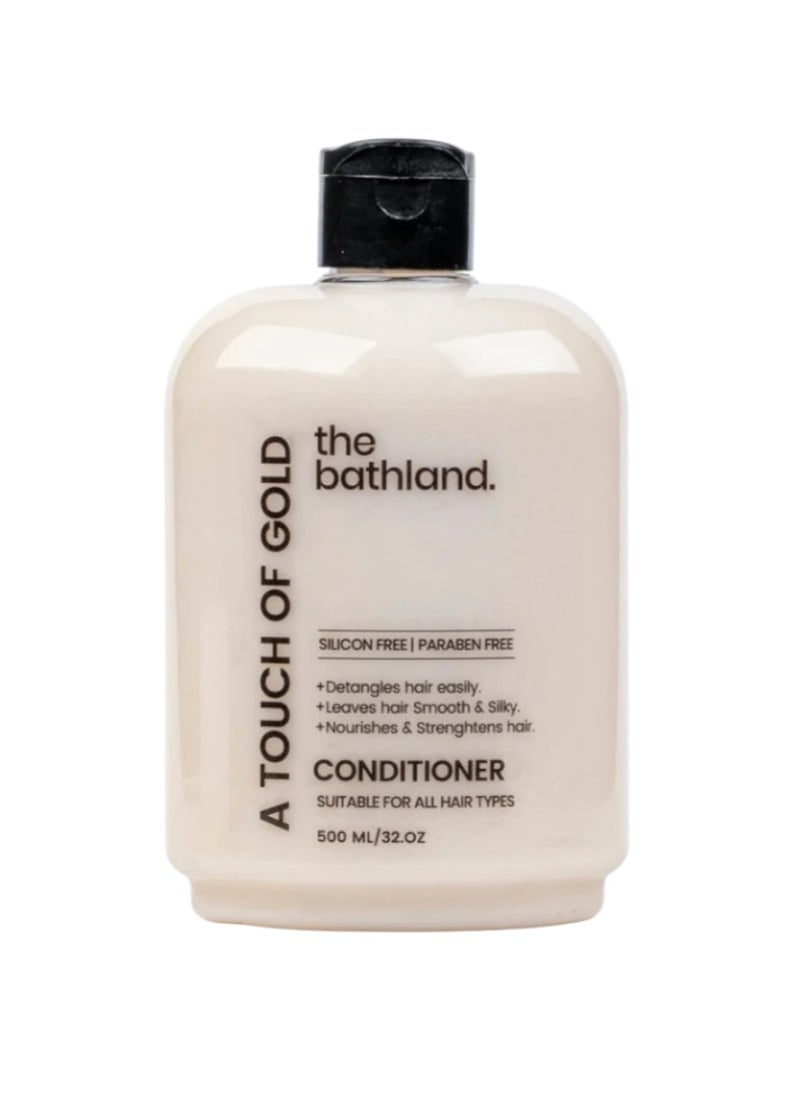 the bath land A Touch of Gold Silicon-free Conditioner - 500  - Image 1