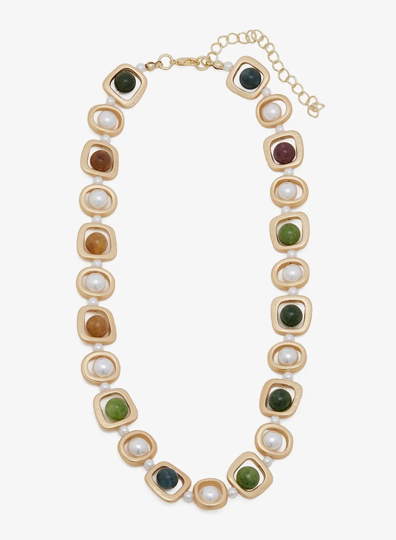 Ella Limited Edition Diamonte Rhinestone Drop Down Necklace
