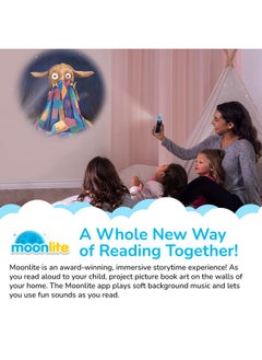 Moonlite Storytime Llama Llama Red Pajama Storybook Reel, A Magical Way To Read Together, Digital Story For Projector, Fun Sound Effects, Toddler Early Learning Gift For Kids Ages 12 Months And Up  - Image 3