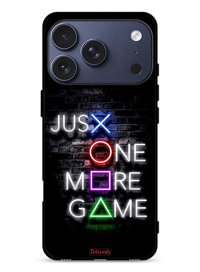 Tolwak Apple iPhone 17 Pro Protective Case Cover Just One More Game - Image 1