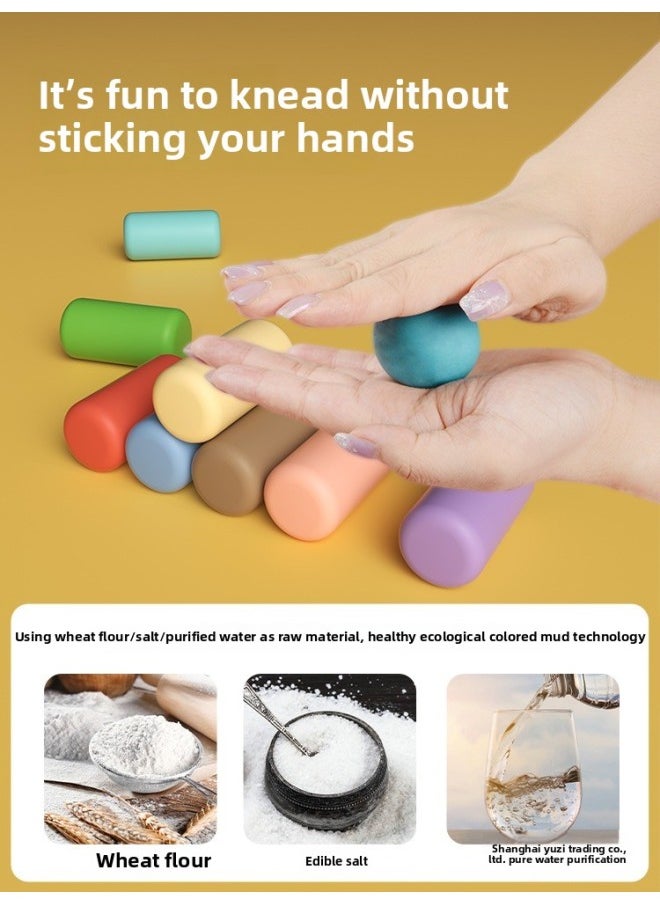 Generic - Children And Girls Educational Male 3 To 6 Birthday Gift 7 Kitchen 5 Play House Cooking Toys 9 Baby 8 12 Years Old-Color:No Price Increase For Additional Quantity [ice Cream Maker + Ice Cream Set] Comes With 18 Pieces Of Colored Clay - Image 1