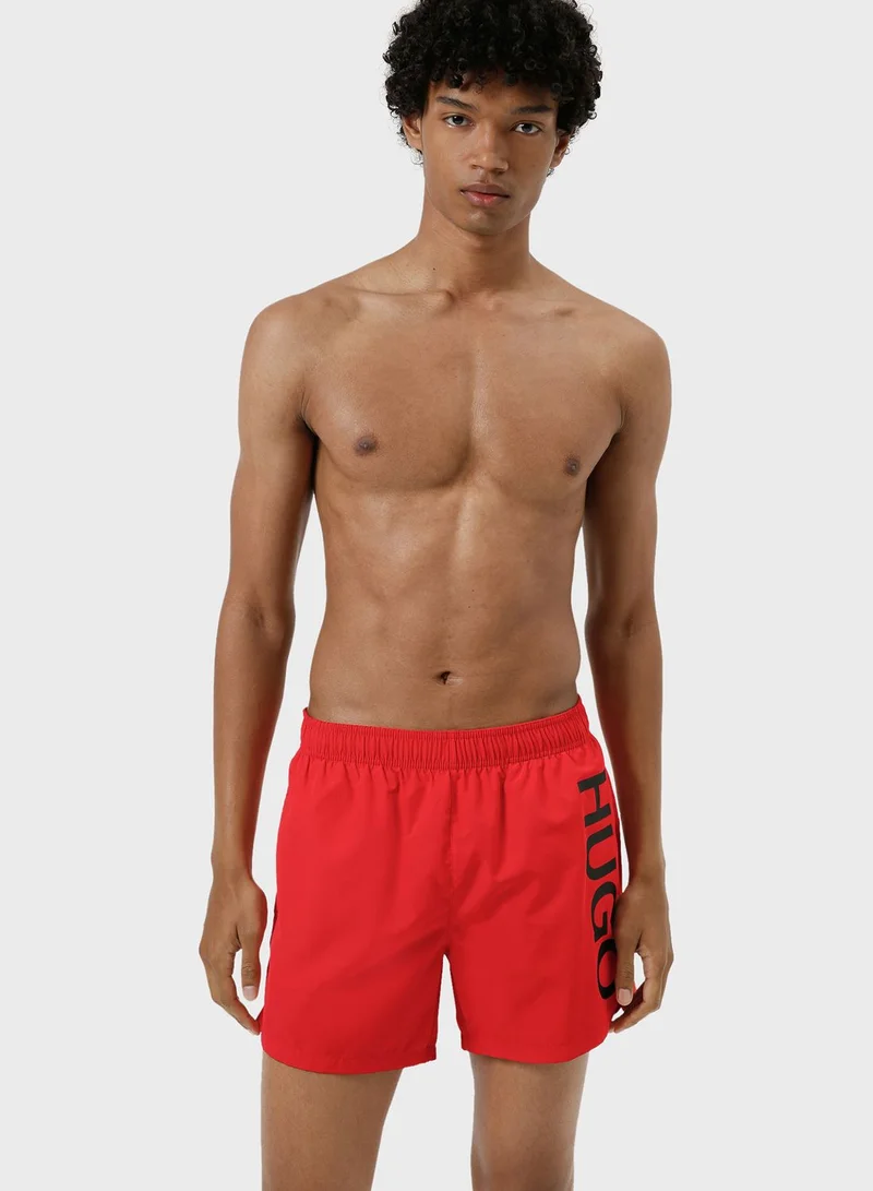 HUGO Logo Swim Shorts