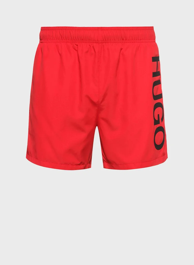HUGO Logo Swim Shorts