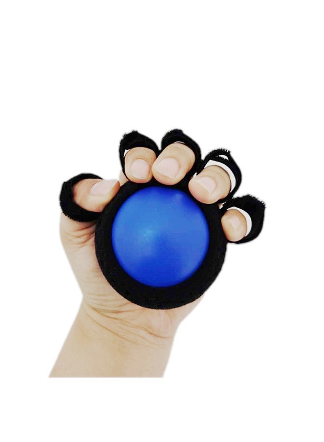 Fitness Sport Hand Gripper Ball Hand Exerciser Grip Strengthener Hand Therapy Squeeze Exercise Stress Ball Exerciser Strength Training Gym Finger Trainer - Image 1