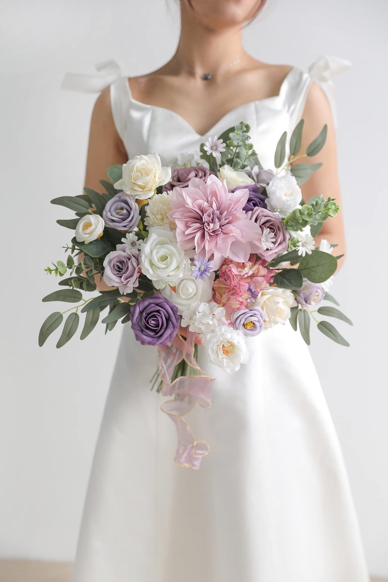 Serra Flora Artificial Flowers Combo Box Set Faux Flowers Bulk Flower Leaf with Stems Arrangements for DIY Wedding Bouquets Party Table Centerpieces Home Decorations Indoor Outdoor - Image 2