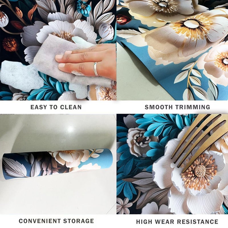 SKVM Water Absorbent mat for Bathroom Kitchen Floor Door Entrance Anti Slip for Floor Foot Anti Skid Bathroom Shower mat (Design 16) - Image 4