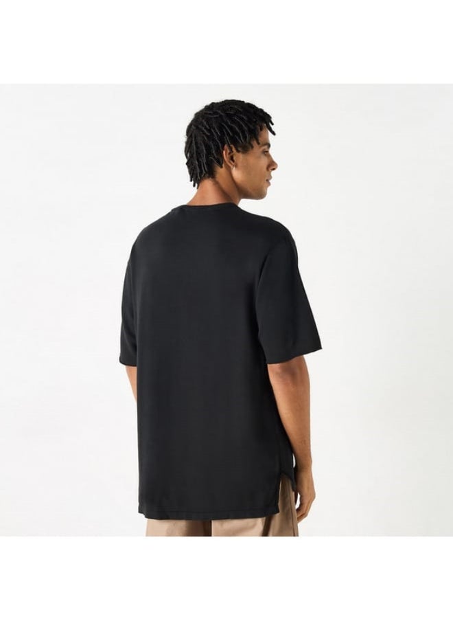 SP Characters Nirvana Print T-shirt with Crew Neck and Short Sleeves  - Image 2