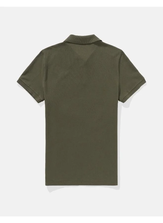 American Eagle AE Slim Flex Polo Shirt