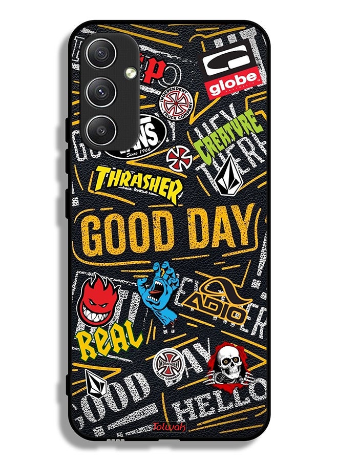 Tolwak Samsung Galaxy A34 5G Protective Case Cover Good Day - Image 1