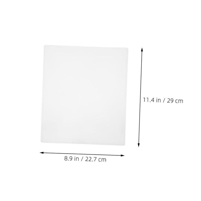 8PCS Clear Plastic Sheet Protectors Rigid Photo Sleeves For Documents Posters Certificates - Image 3