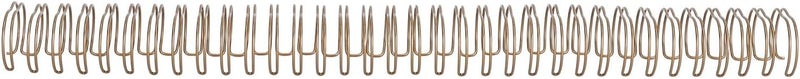 Cross-location transit friendly build Iron Spiral Binding Coils, Spiral Binding Coils 9.5mm 34 Teeth for Reports (Antique Bronze) Multi-style matching design - Image 1