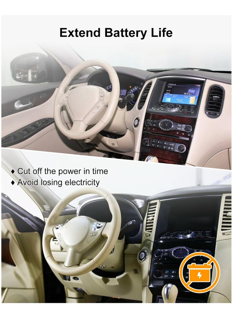 Generic 24V 500A Remote Battery Disconnect Switch, Intelligent Anti-Theft Kill Switch for Cars, Trucks, RVs and Boats with 2 Wireless Remotes  - Image 4