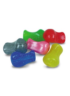 The Pencil Grip Glitter Pencil Grips, Universal Ergonomic Training Grips For Righties And Lefties, 72 Count, Glitter Colors - Tpg-11272  - Image 1