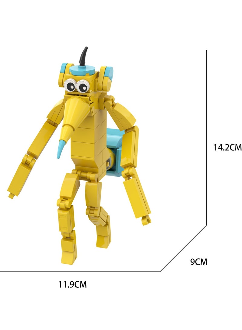 Yellow Mosquito Spotted Building Blocks Toys, Banban Kindergarten Action Figures, Strange Man-Eating Monster Building Blocks, Gifts For Boys And Girls Game Fans - Image 2