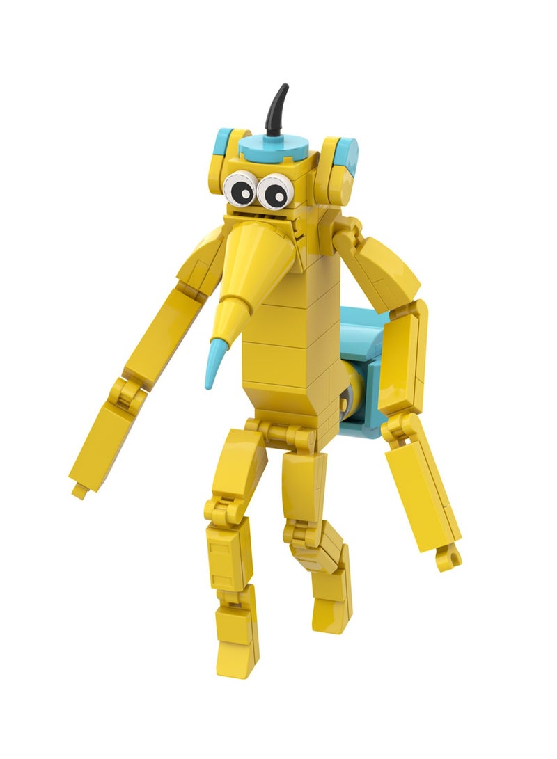 Yellow Mosquito Spotted Building Blocks Toys, Banban Kindergarten Action Figures, Strange Man-Eating Monster Building Blocks, Gifts For Boys And Girls Game Fans - Image 1