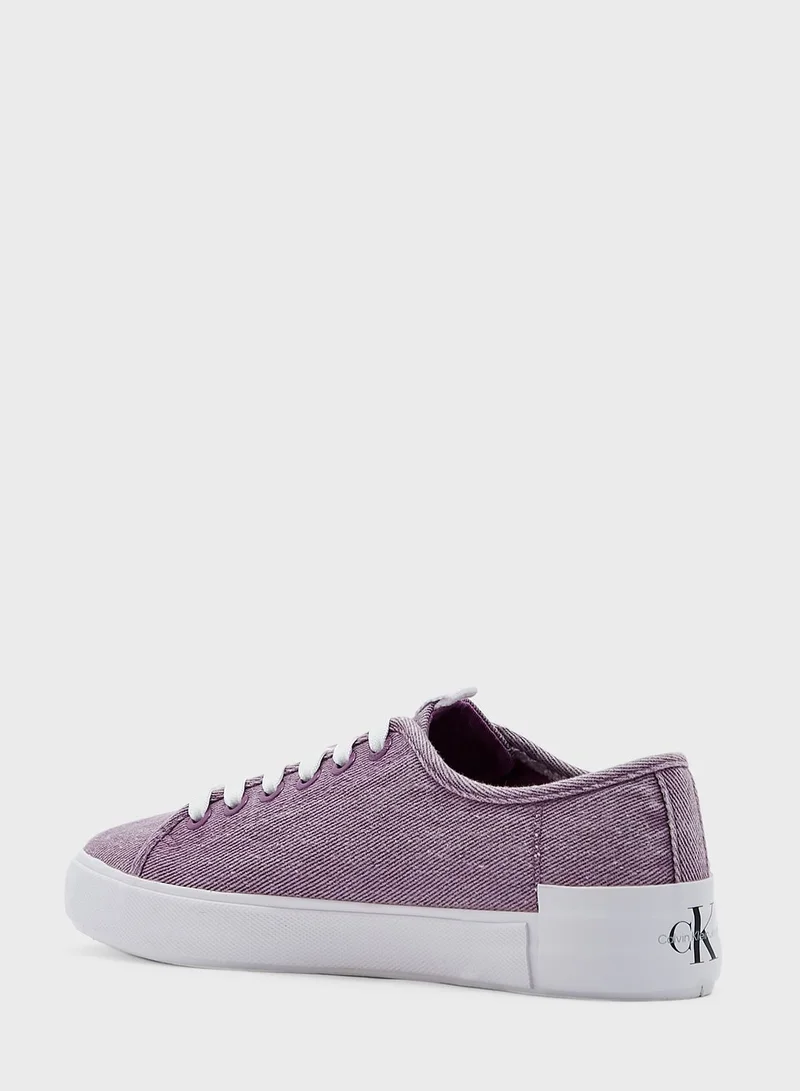 CALVIN KLEIN Vulcanized Lace Up Sneakers