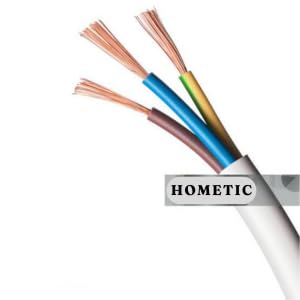 HOMETIC Premium 3Core Round Copper Wires 10 Sq mm Copper Electrical Cable Versatile for Domestic Industrial Use 30 Meter - Image 2