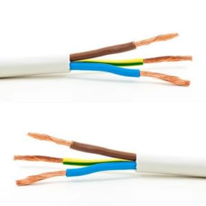 HOMETIC Premium 3Core Round Copper Wires 10 Sq mm Copper Electrical Cable Versatile for Domestic Industrial Use 30 Meter - Image 3