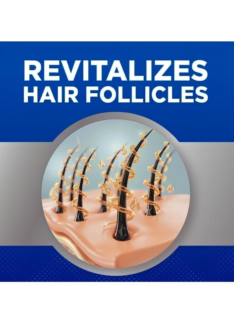 Minoxidil قوة إضافية علاج إعادة نمو الشعر مع قطرة - 5٪ 60mlx2 - Image 3