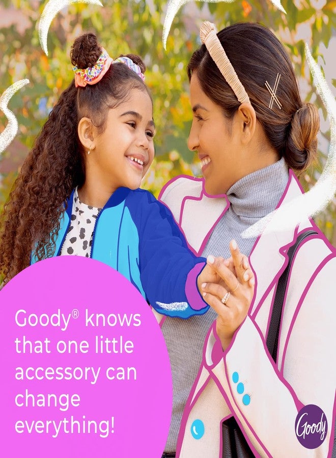 Goody Nonslip Womens Elastic Hair Tie - 8 Count, Black - 4MM For Medium Hair- Ouchless Hair Accessories For Women Perfect For Long Lasting Braids, Ponytails And More - Pain-Free - Image 3