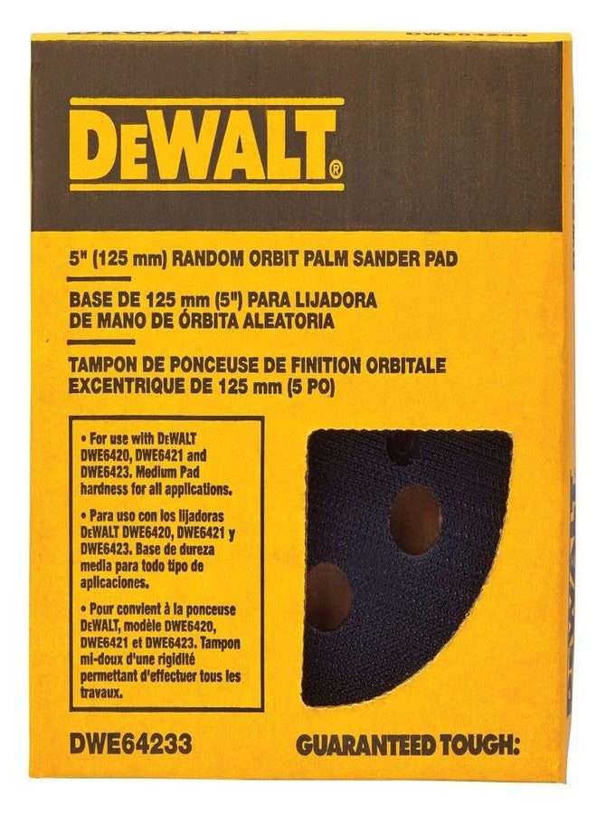 DEWALT Hook And Loop Pad for Sanders, 5-Inch, 8-Hole (DWE64233) - Image 4