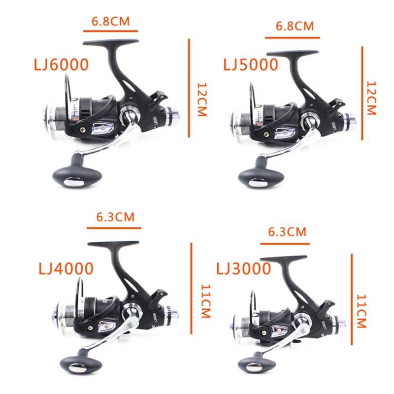 COONOR 9+1 BB Fishing Reel Dual Brake System High Speed Spinning Reel with Dual Spool for Fishing - Image 4