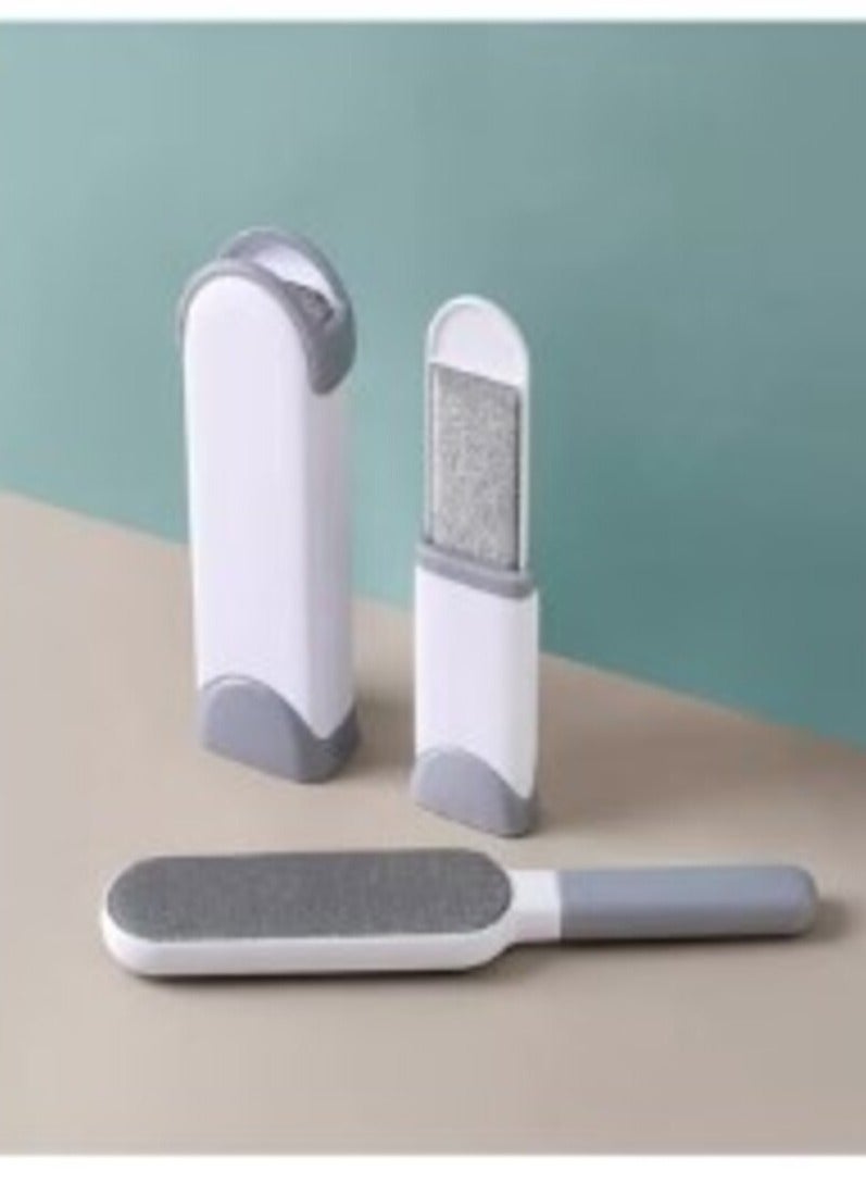 ماركة غير محددة فرشاة إزالة الوبر  و شعر القطط و الكلاب - كبيرة مزدوجة الوجهين ألوان متعددة - Image 1