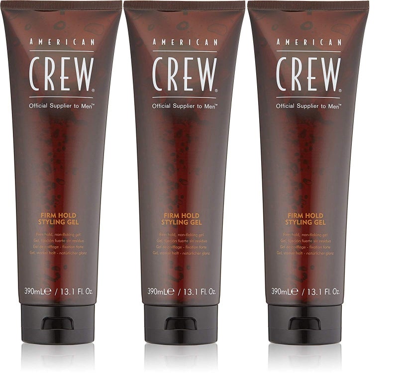 American Crew Firm Hold Styling Gel 13.1oz Pack of 3 Set - Image 1