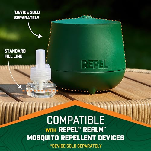 Repel Mosquito Repellent 40-Hour Refill, 0.19 Fluid Ounces, Use with Repel Realm Zone Mosquito Repellent Device, 1 Count - Image 3