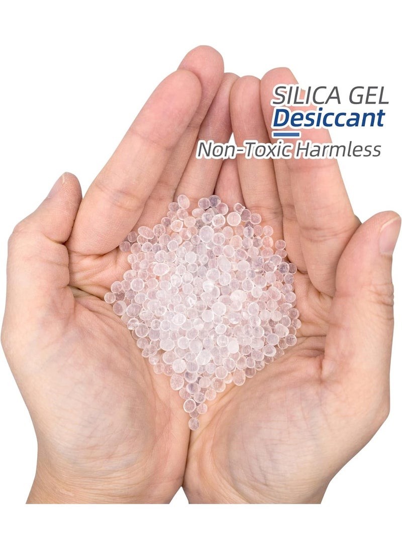 RATSAW 300 Packs 1 Gram Desiccant Packets Food Safe Silica Gel Desiccant Packets Premium Moisture Absorbers for Food Storage Desiccant Beads Packet for Moisture Storage Control - Image 3